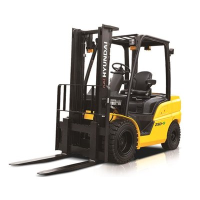 Forklift unloading pallets from a truck in Sutton